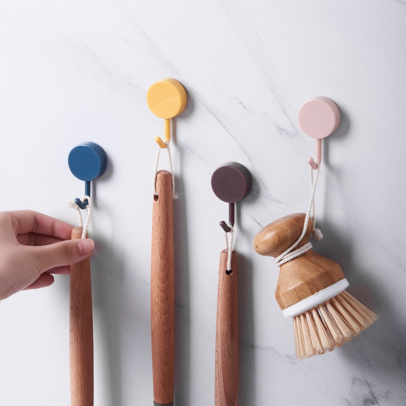 Móc gắn tường treo chìa khóa và trang trí nhà bếp dễ thương nhiều màu sắc