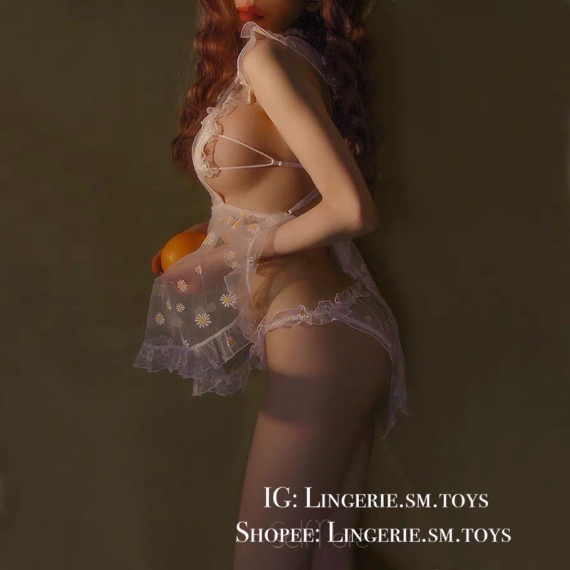 Váy Ngủ Voan Hoa Cúc 3 Hoạ Tiết | Váy Ngủ Gợi Cảm Sexy | Cosplay Sexy | BigBuy360 - bigbuy360.vn
