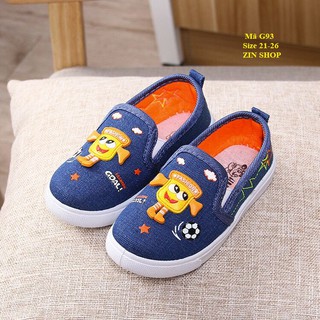 [Rẻ Vô Địch] Giày Lười Jean Cho Bé G93