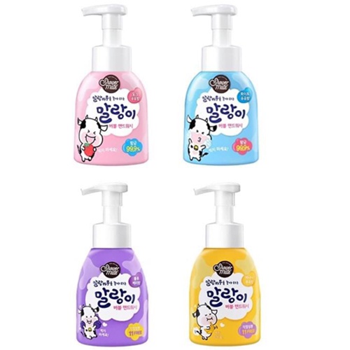 Bọt rửa tay kháng khuẩn, khử mùi Showermate Bubble Hand Wash 300ml - Đủ hương