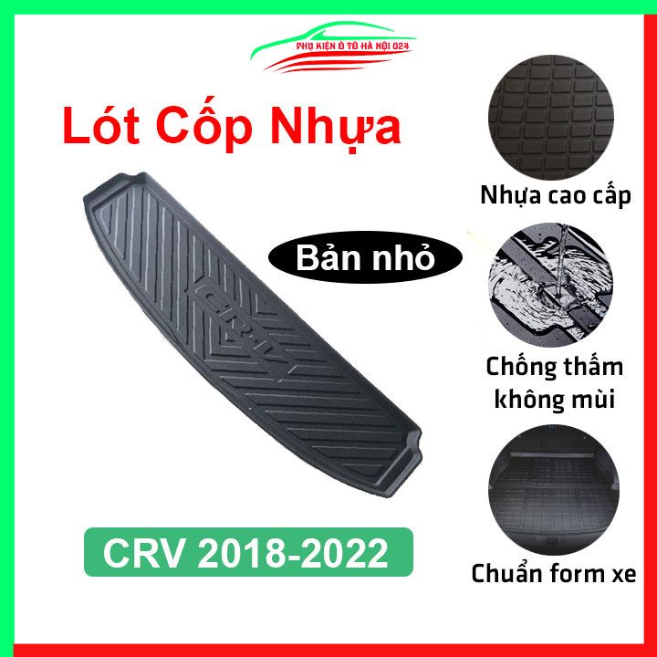 Thảm nhựa lót cốp CRV, CR-V 2018-2022 bản nhỏ nhựa dẻo dày dặn đàn hồi tốt