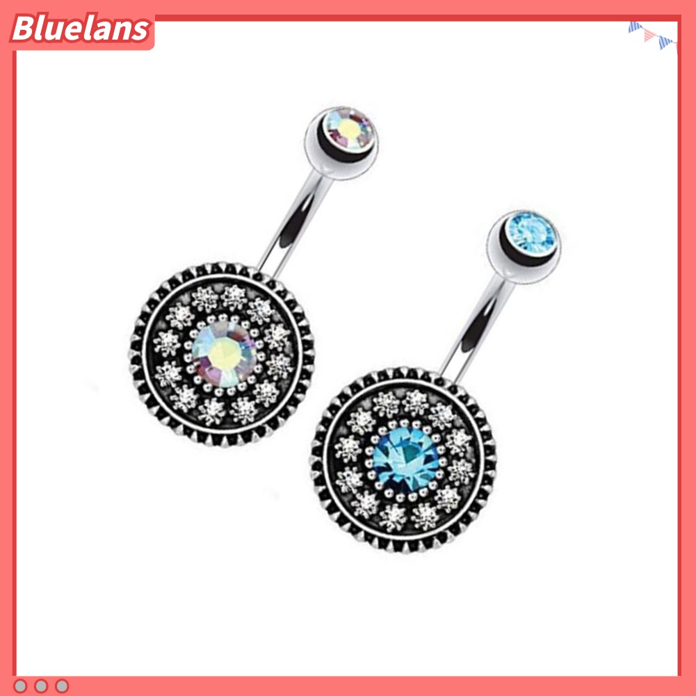 Set 2 Khuyên Rốn Thép Không Gỉ Cá Tính Cho Nữ