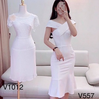 ẢNH THẬT TỰ CHỤP Đầm váy body đuôi cá, thiết kế chất liệu cao cấp DVC-557