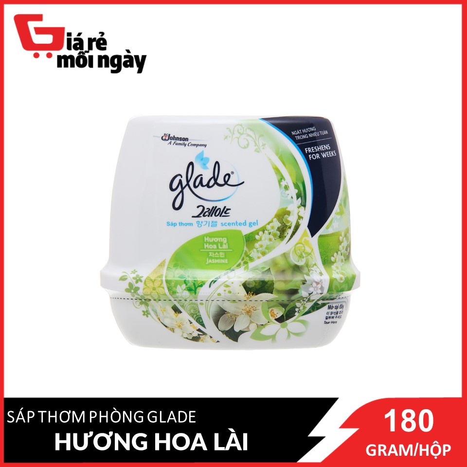 Sáp Thơm Glade Hương Hoa Lài 180g