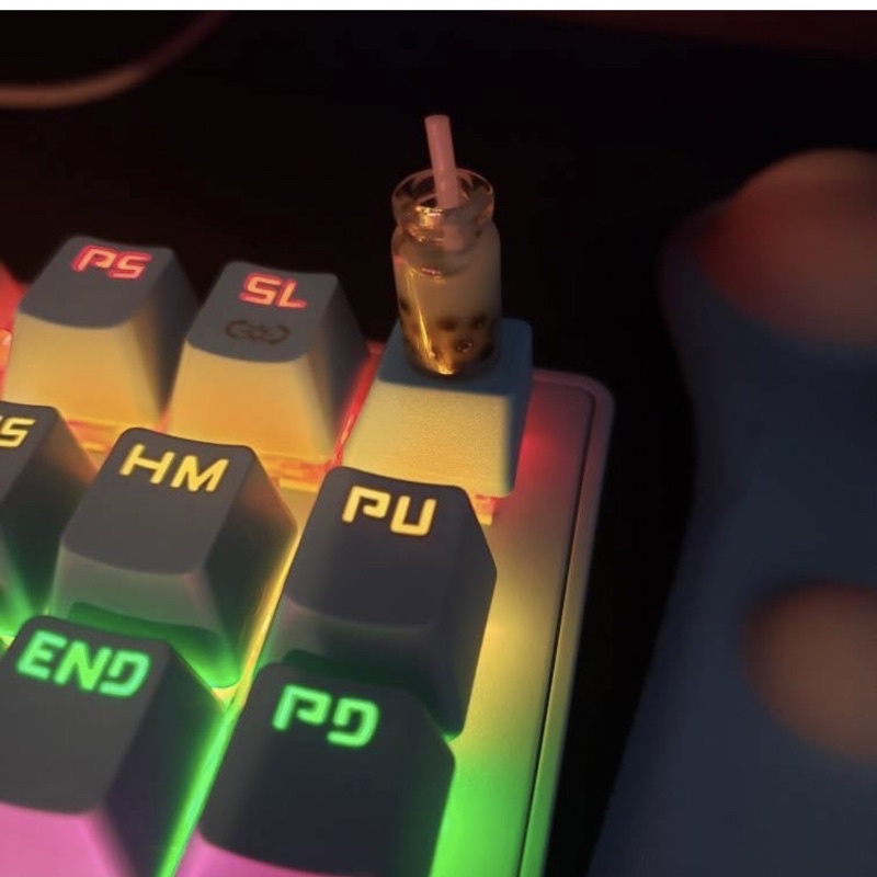 Keycap trà sữa, ly rượu, ly cà phê chỉ dành cho bàn phím cơ