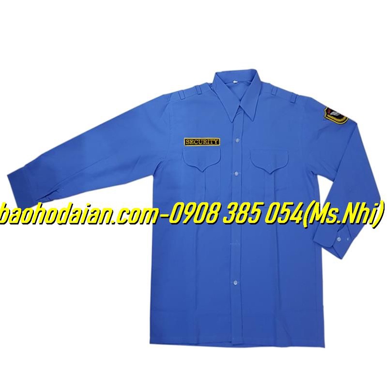 Áo bảo vệ dài tay vải Kate Ford cao cấp kèm 2 logo- Hình thật