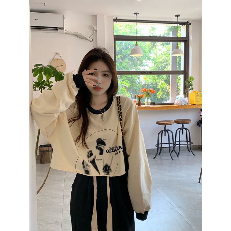 Áo sweater Mỏng Tay Dài Thời Trang Mùa Thu 2022 Mới Cho Nữ