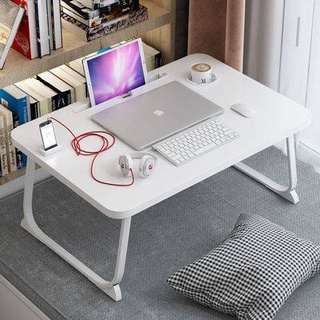 Bàn gấp laptop đa năng ,gấp gọn có khe cắm ipad