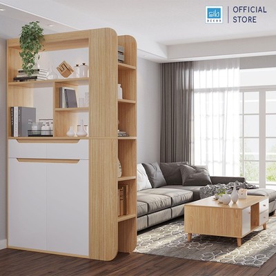 [Giao lắp tại TP.HCM] Kệ Gỗ Ngăn Phòng Đa Năng Để Sách, Giày Dép, Đồ Trang Trí Thương Hiệu SIB Decor TG15