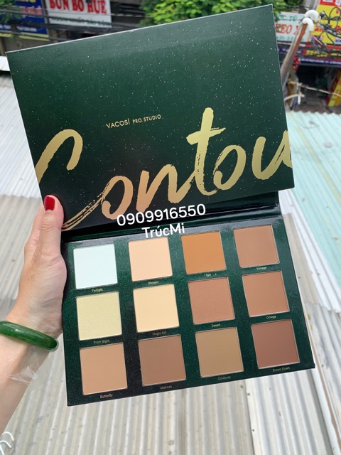 Bảng contour Vacosi Pro Studio. | BigBuy360 - bigbuy360.vn