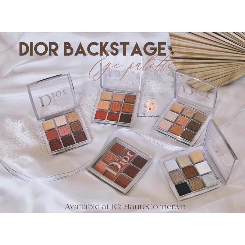 Bảng mắt Dior Backstage 001, 003, 004, 006, 007, 008