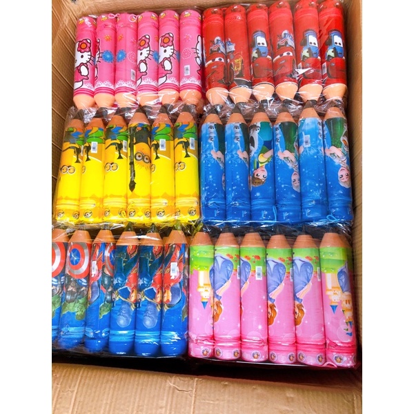 Hộp bút/ bóp viết hình cây bút chì hoạt hình