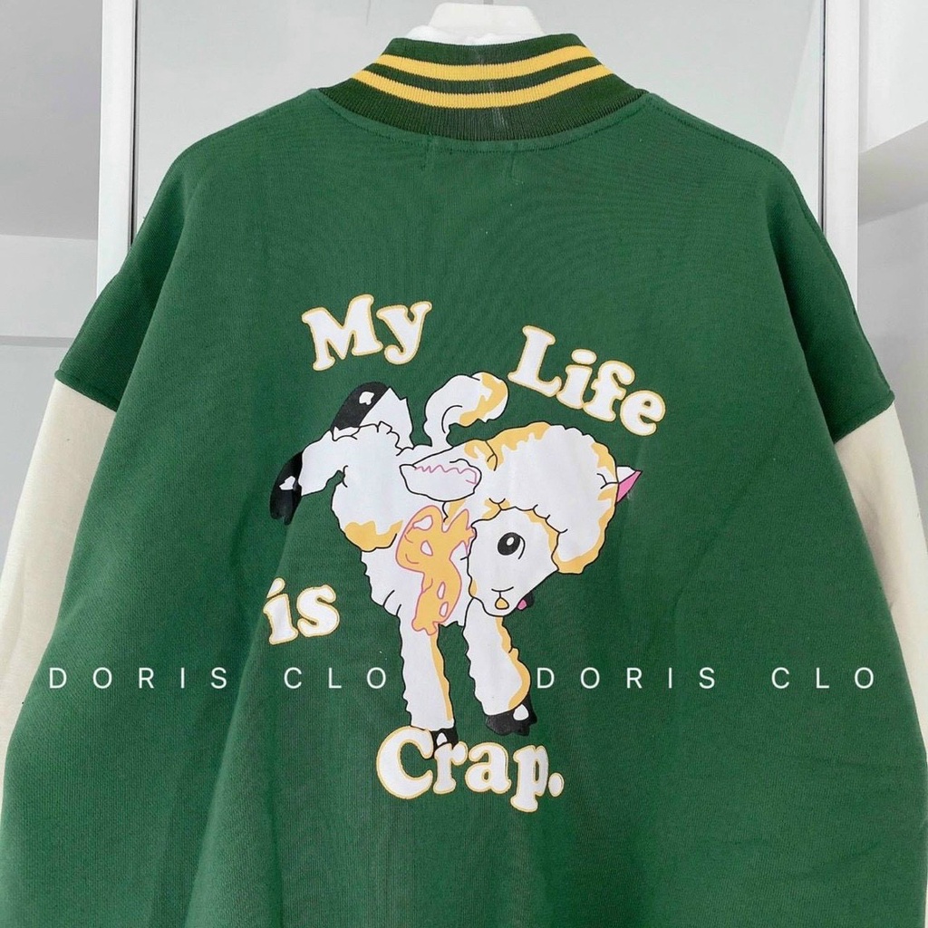 Áo khoác bomber Áo Nỉ Cardigan ❤️Áo khoác nỉ khoá nút  Cotton cao cấp 2 lớp bông dày mịn form rộng Unisex nam nữ- AQ