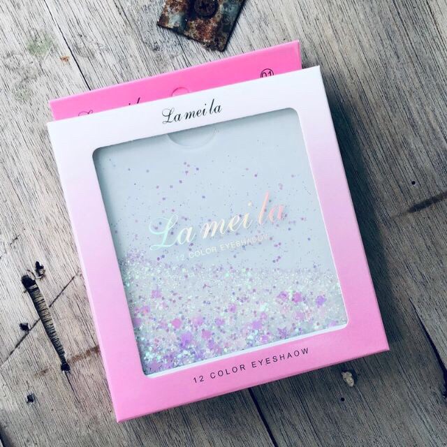 bảng 12 màu phấn mắt nhũ lameila thiết kế kim tuyến chảy | BigBuy360 - bigbuy360.vn