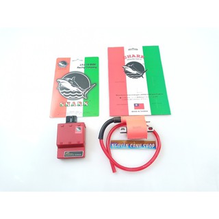 iC mở tua xe sirius mobin sườn SHARK 2 món
