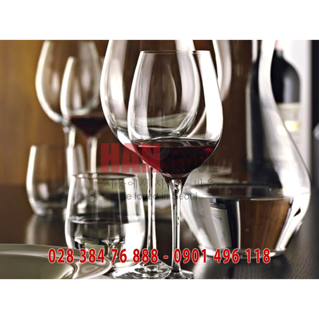 Bộ 6 ly pha lê rượu vang trắng bầu lớn RCR của Ý dòng Luxion ® Invino GRAN CUVÉE 664ml (Goblet for Gran Cuvée Wines)