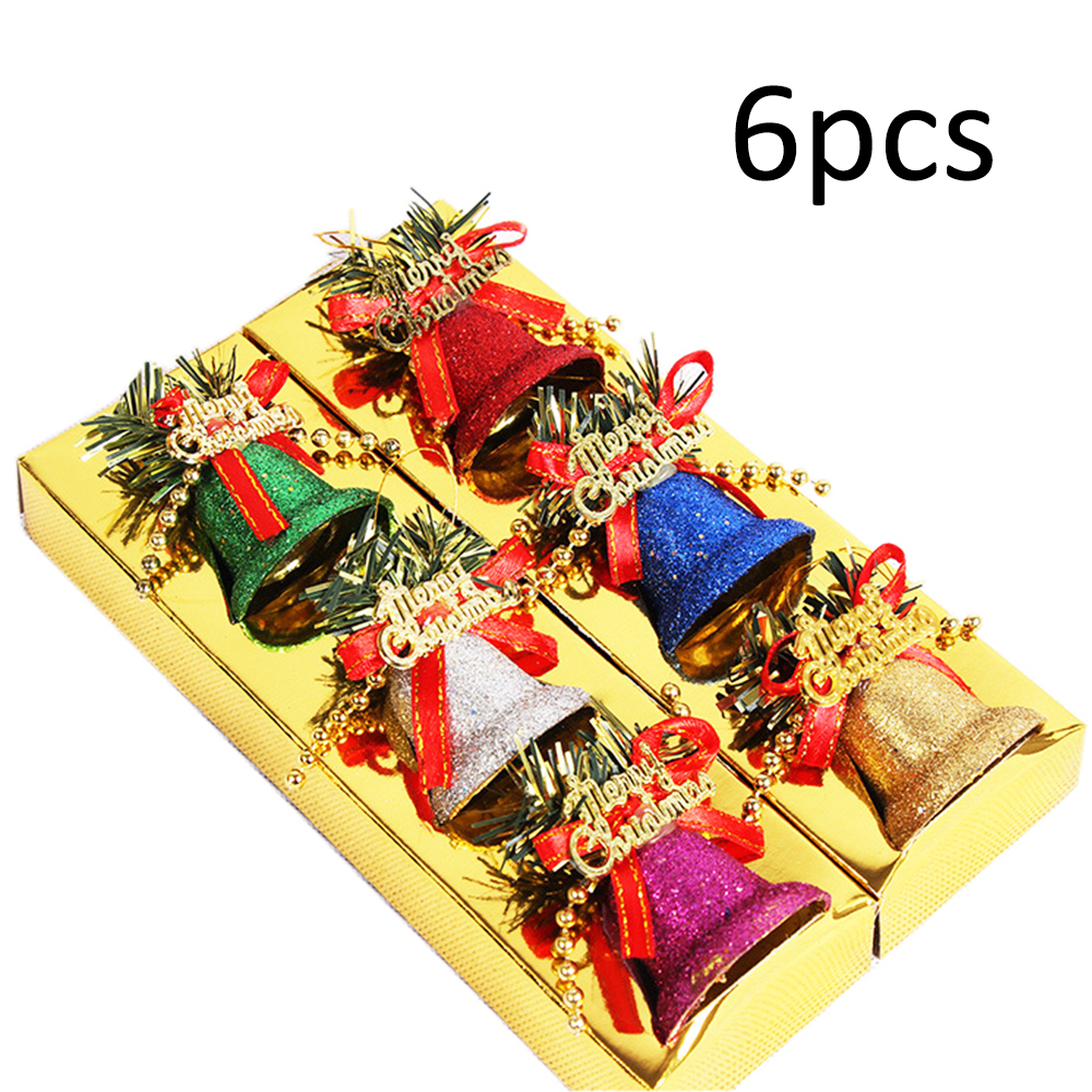 Hộp 6 chuông trang trí cây thông giáng sinh