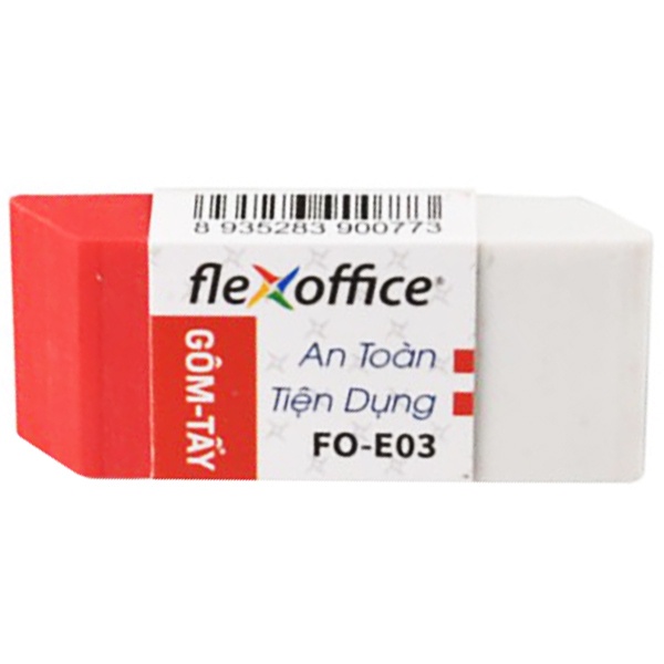 Gôm Flexoffice FO-E03 - Màu Đỏ