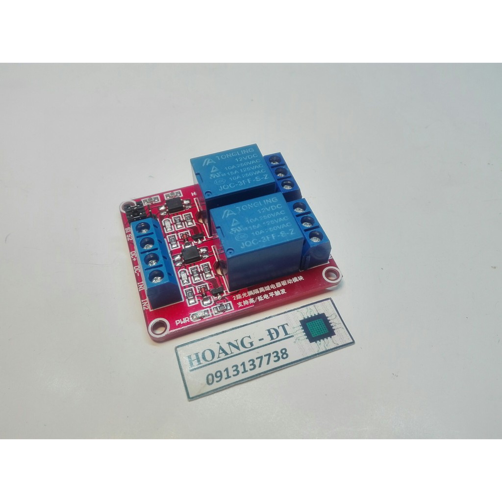 Module Relay đỏ 5V/ 12V (1 kênh/ 2 kênh/ 4 kênh)