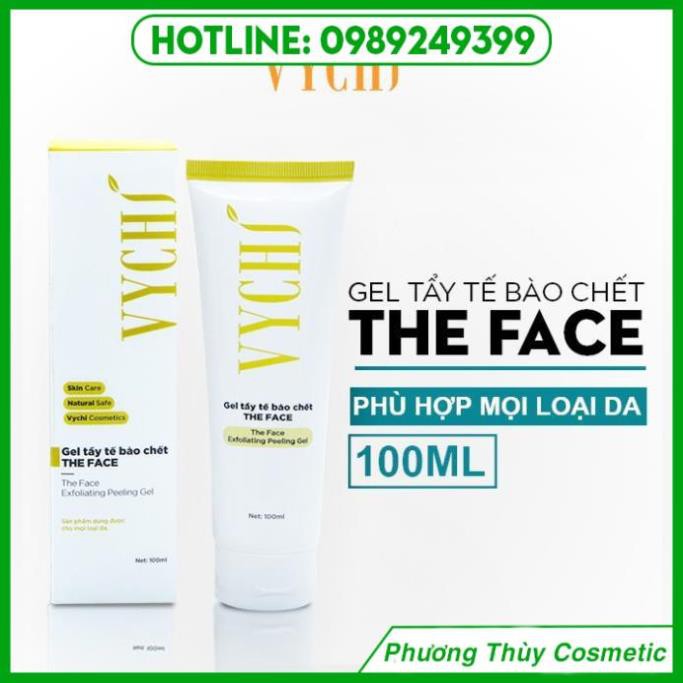 [CHÍNH HÃNG]] Gel tẩy tế bào chết/tẩy da chết THE FACE EXFOLIATING PEELING GEL 100ml-VYCHI | BigBuy360 - bigbuy360.vn