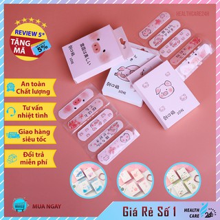 Băng keo cá nhân urgo hình họa tiết cute dễ thương Healthcare24h E001