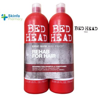 Dầu gội TIGI BED HEAD – Bộ dầu gội xả Tigi Bed Head phục hồi cấp độ 3 Chính Hãng - Skinfacy