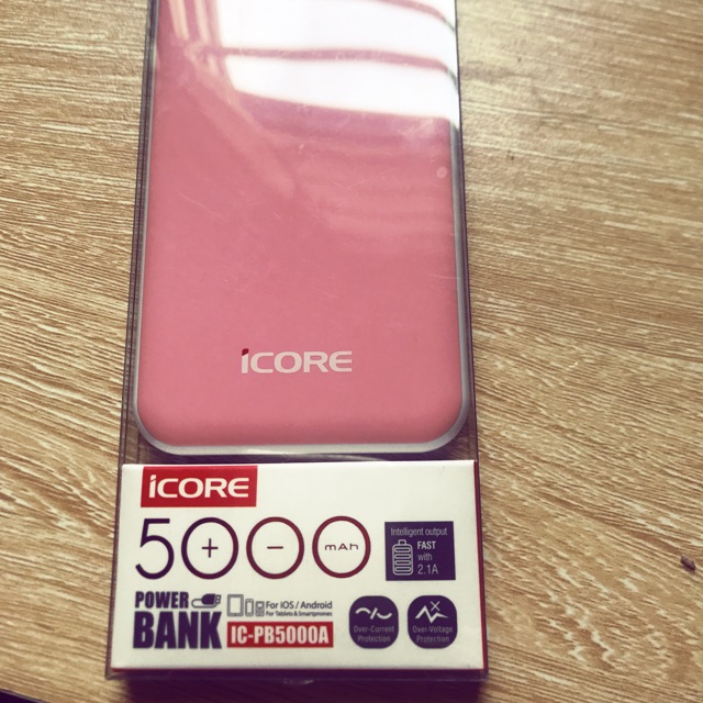 Sạc Dự Phòng iCore 5000mah