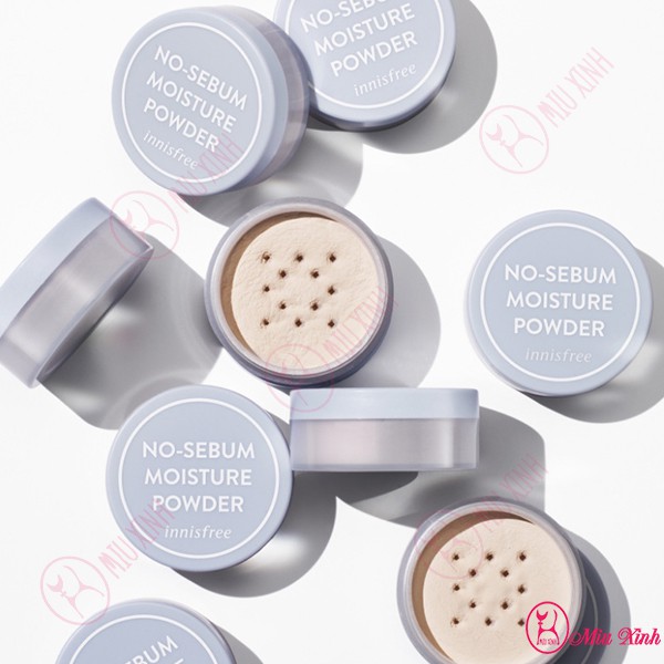 PHẤN PHỦ CHO DA KHÔ [INNISFREE] No Sebum Moisture Powder 2021