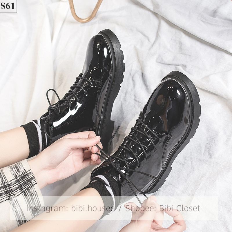 [SẴN NHÁM 38][ĐỦ SIZE] Giày Dr Marten cao cổ cực chất mã S61