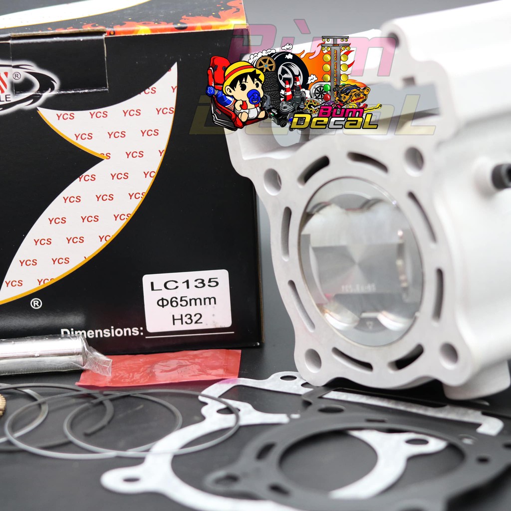 Lòng YCS 65mm chân lòng H32 cho Exciter 150