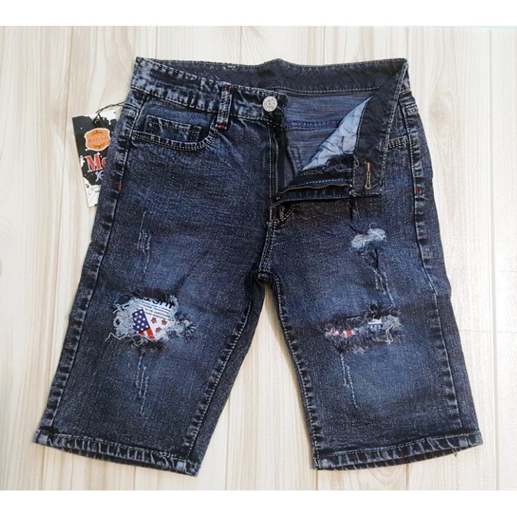 Giá Sốc Quần Ngố Bò Nam Kiểu Hàn Quốc Mẫu Rách Chất Đẹp | BigBuy360 - bigbuy360.vn