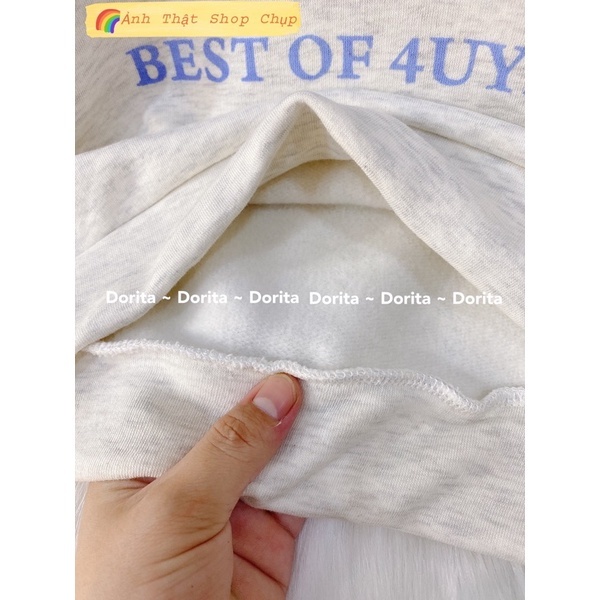 Áo Nỉ Zip Foruyfs Nữ [FREESHIP] 🌸 Sweater dài tay bồng, thun hoodie form rộng cá tính Ulzzang 🌸 | BigBuy360 - bigbuy360.vn