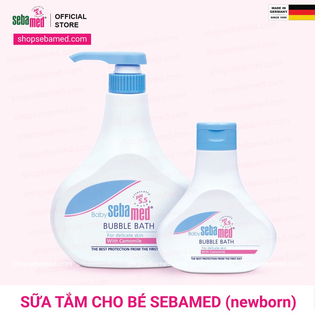[Chính Hãng] Sữa tắm dịu nhẹ cho bé không cay mắt Sebamed cân bằng pH5.5