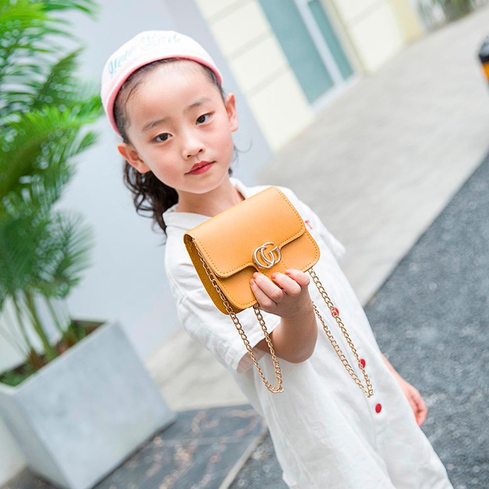 Túi da nữ dạng dây xích đeo chéo phong cách Hàn Quốc