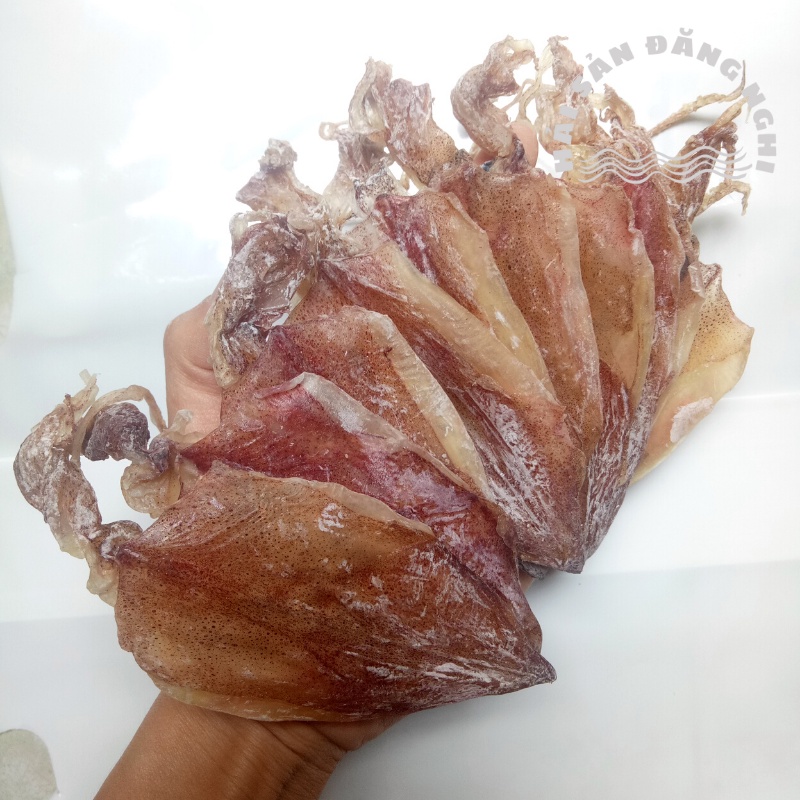 Combo 30 Con Mực Khô Nhỏ Câu Mới Về Dày Cơm Ngọt Mực - Size 90-100 Con/Kg