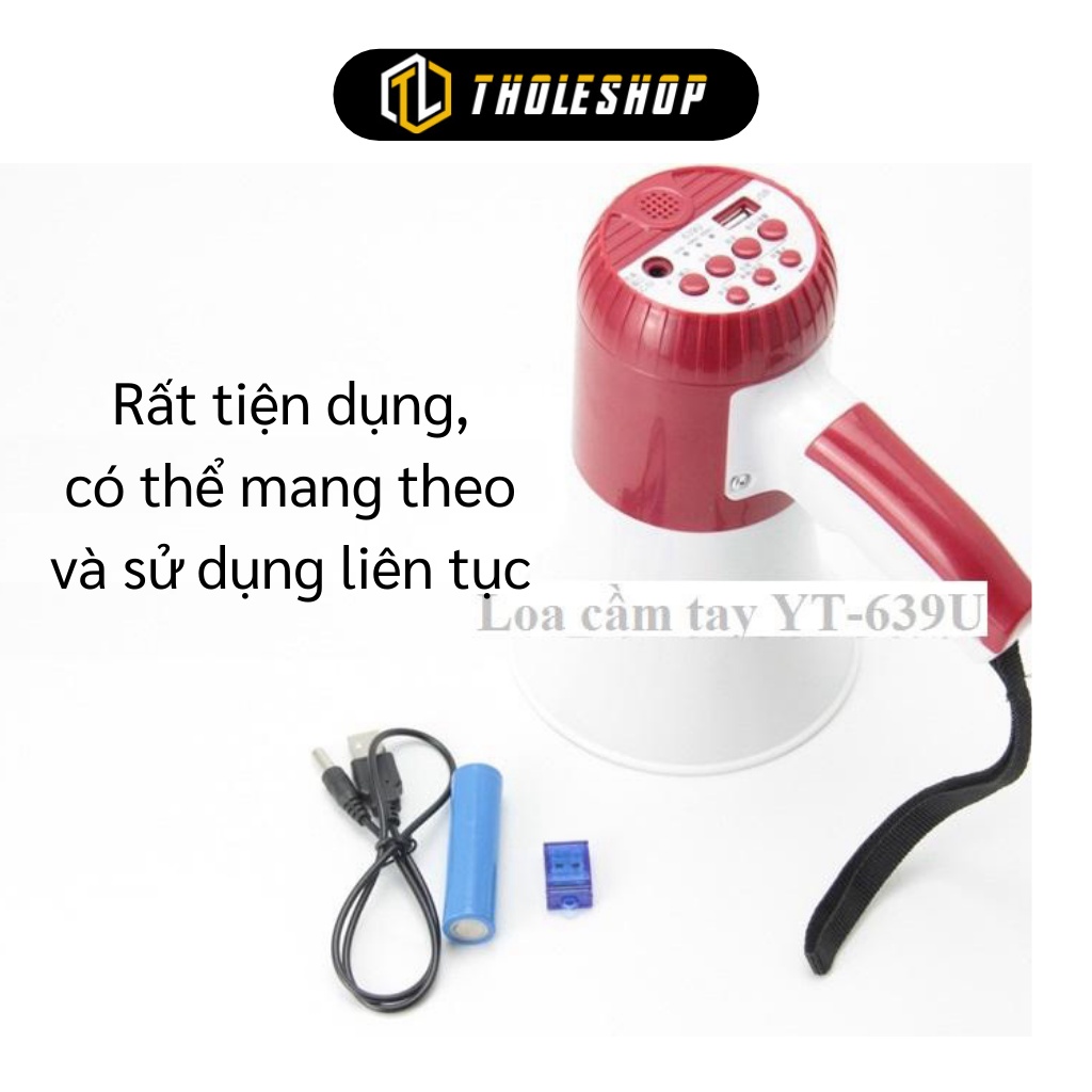 Loa Phóng Thanh - Loa Phóng Thanh Cầm Tay Đọc Quảng Cáo, Thông Báo, Chịu Lực Tốt 5792