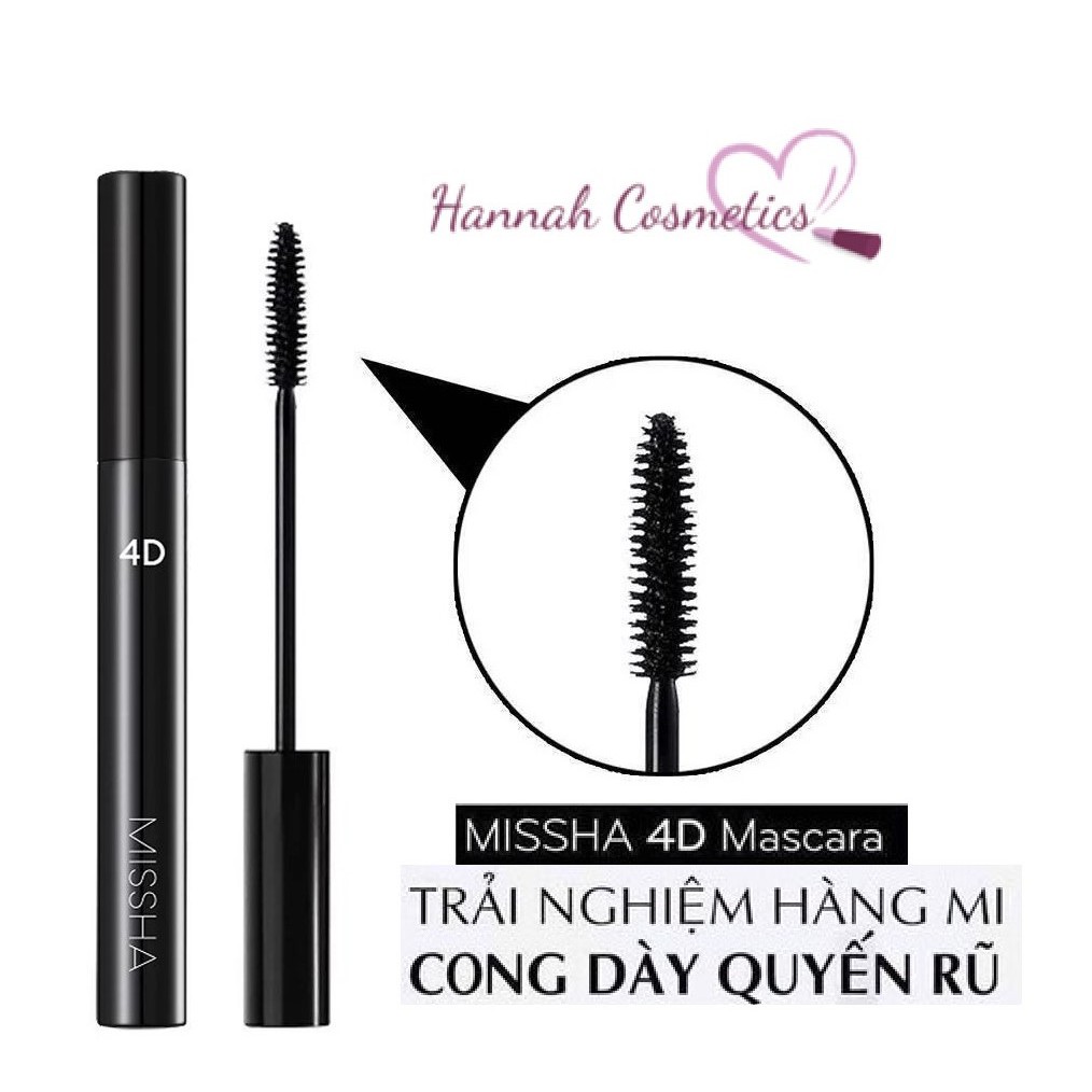 Chuốt Mascara 4D Missha The Style