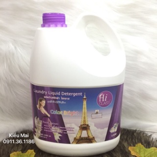 Nước giặt xả Hiclass 3500ml màu tím