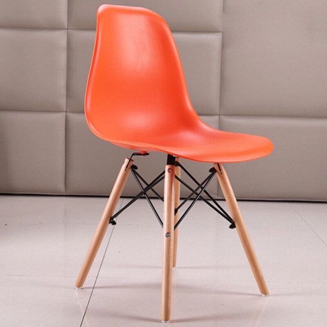 Ghế nhựa chân gỗ nhập khẩu EAMES Đủ Màu | BigBuy360 - bigbuy360.vn