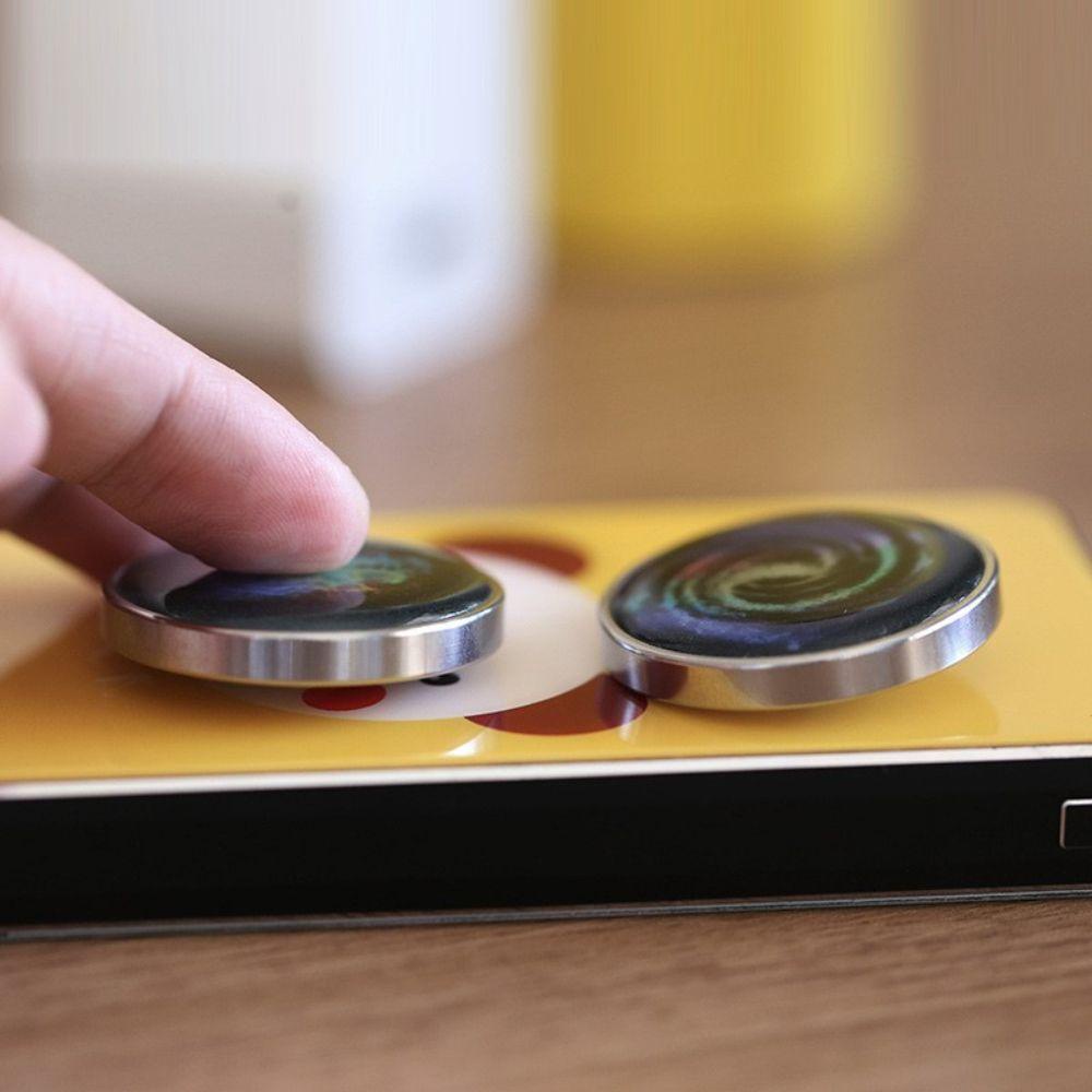 Con Quay Đồ Chơi Fidget Spinner Galaxy HìNh TròN BằNg ThéP Không Gỉ GiúP GiảM Stress Cho NgườI LớN REBUY1