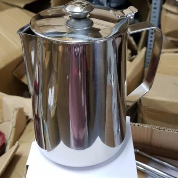 Ca đánh sữa inox 304 có nắp 1 lít ,2 lít.