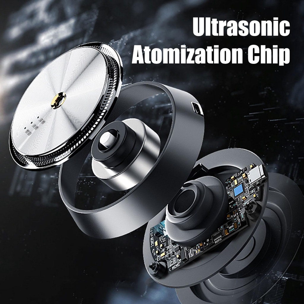 Máy Khuếch Tán Tinh Dầu ô tô Thông Minh, nước hoa ô tô, khử mùi oto