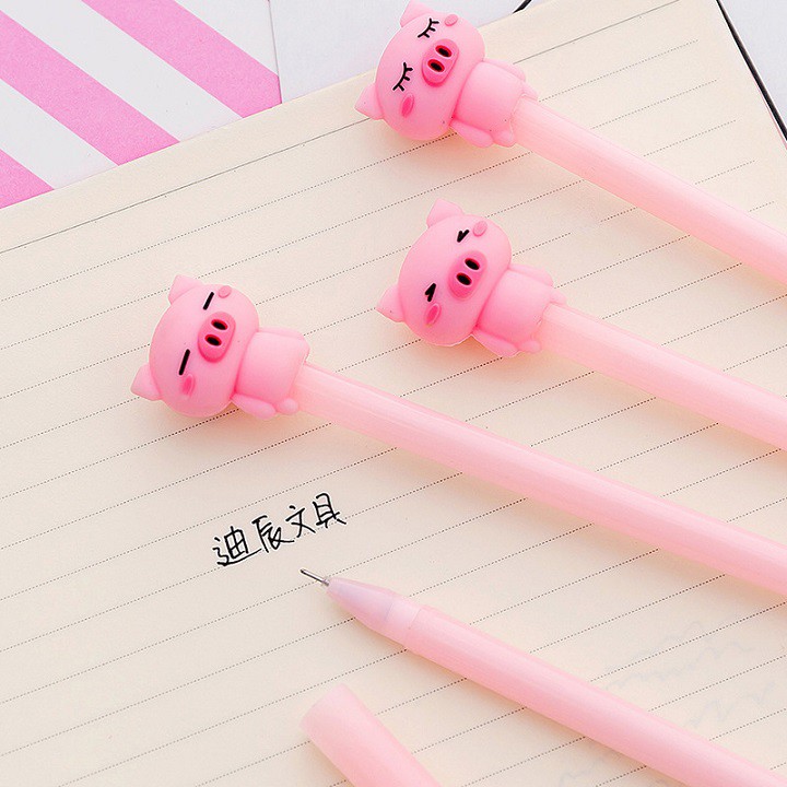 Bút bi lợn hồng dễ thương