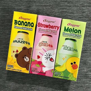 Sữa Chuối | Sữa Dưa Binggae Hàn Quốc |Date mới nhất|