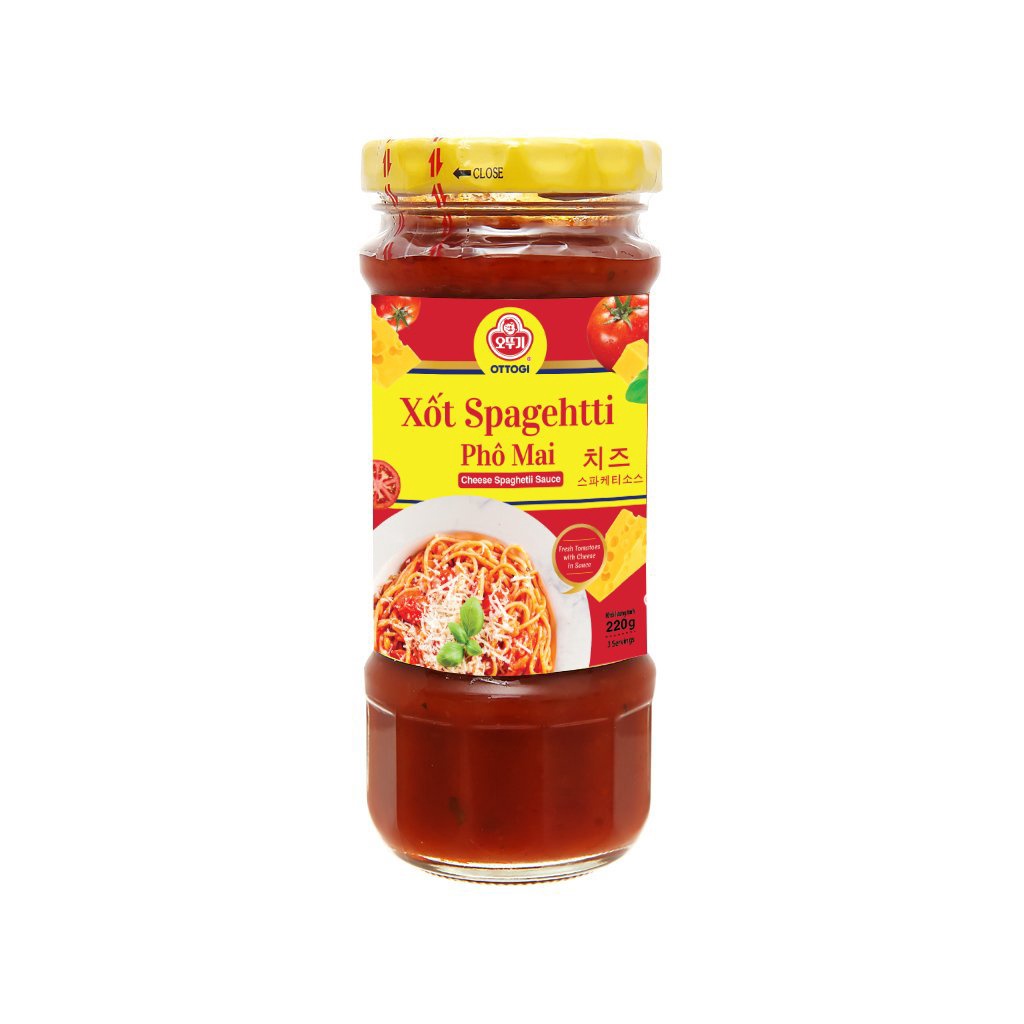 SỐT SPAGHETTI VỊ PHÔ MAI OTTOGI 220G