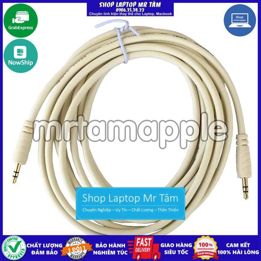 Cáp loa 2 đầu đực jack 3.5mm dài 1,8 mét hiệu Choseal loại tốt