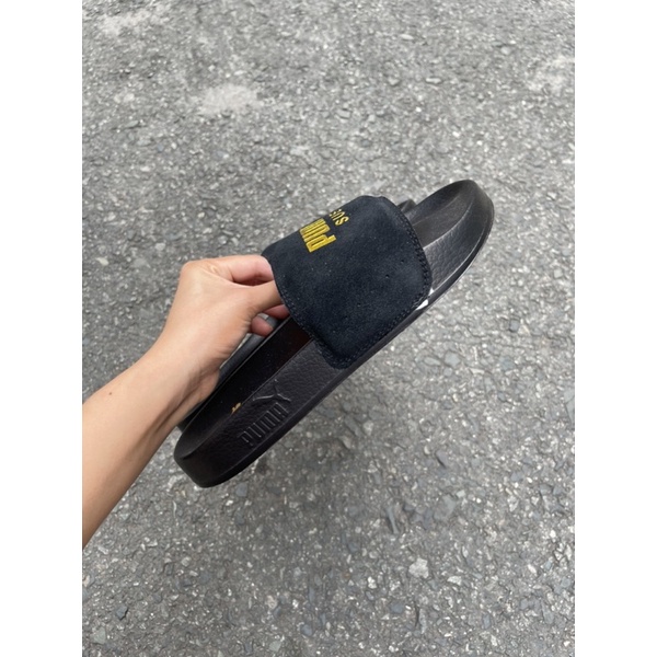 Dép Puma Quai Da lộn Nhiều Màu