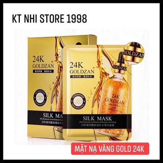 Hộp 10 miếng mặt nạ Vàng Luxury 24k gold Silk mask