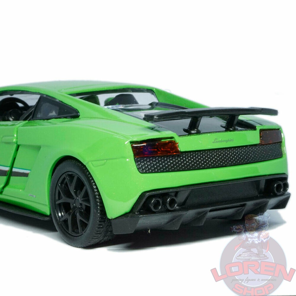 Mô hình ô tô kim loại tỷ lệ 1:36, siêu xe đồ chơi Lamborghini Gallardo LP 570-4 Superleggera