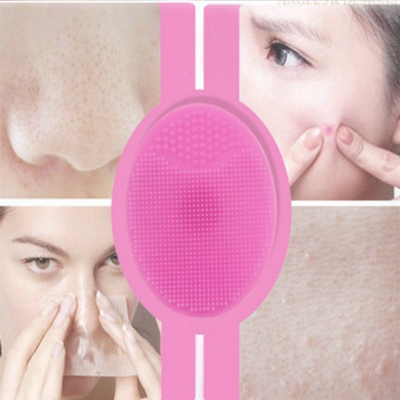 Bàn chải silicone làm sạch lỗ chân lông & mặt gọn nhẹ